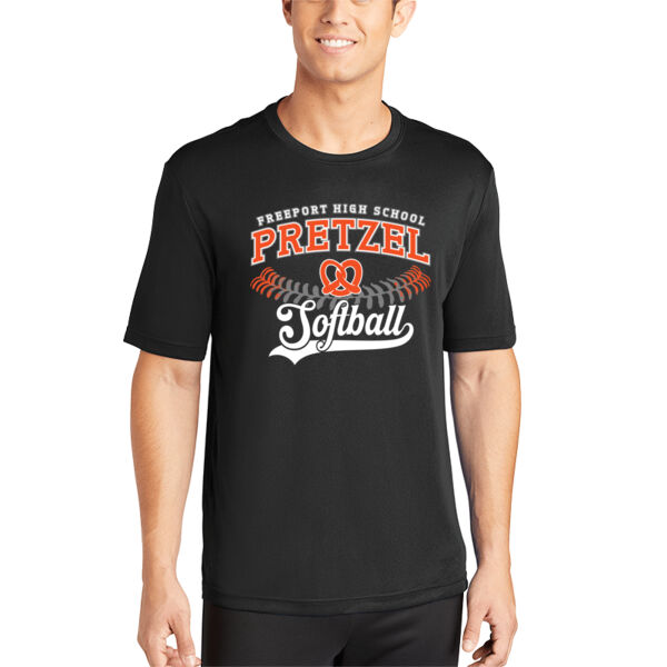 Freeport Pretzel Softball 2026 Logo 1 - PosiCharge ® Competitor Tee Thumbnail