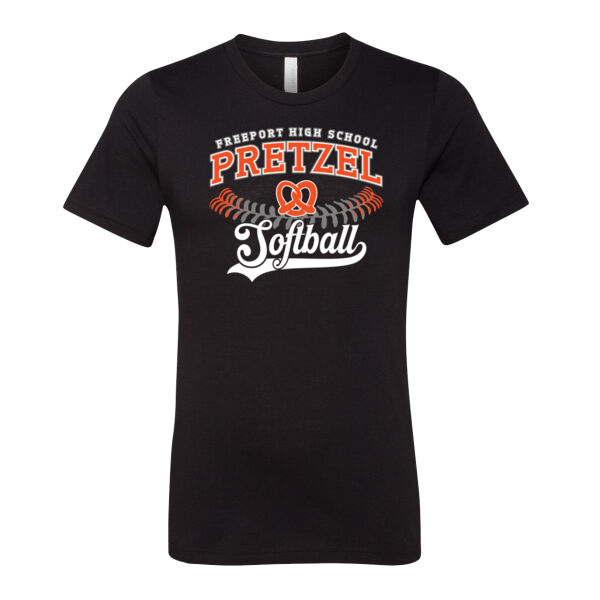 Freeport Pretzel Softball 2026 Logo 1 - CVC Jersey Tee Thumbnail
