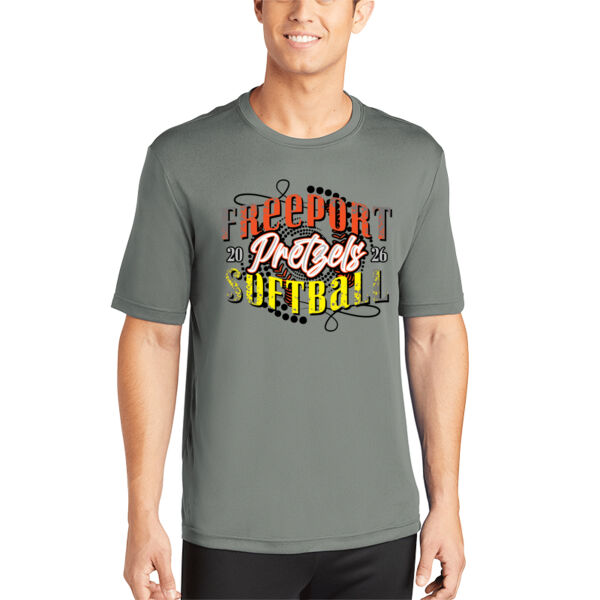 Freeport Pretzel Softball 2026 Logo 3 - PosiCharge ® Competitor Tee Thumbnail