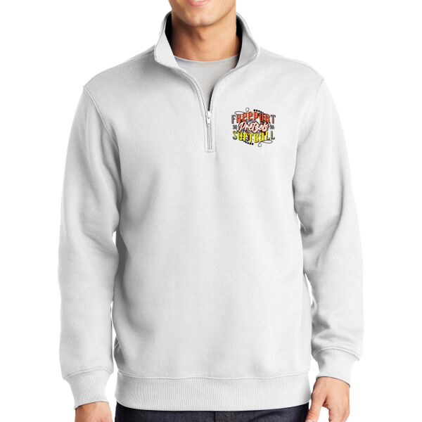 Freeport Pretzel Softball 2026 Logo 3 - 1/4 Zip Sweatshirt Thumbnail